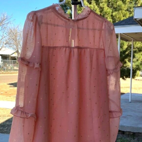 Take 50% OFF- Blu Pepper Fancy Blouse, Size-S - Picture 7 of 8